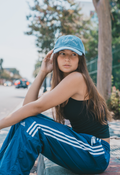 Keylow Rhinestone Denim Hat