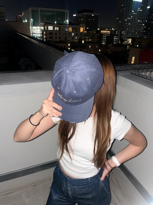 Keylow Rhinestone Denim Hat