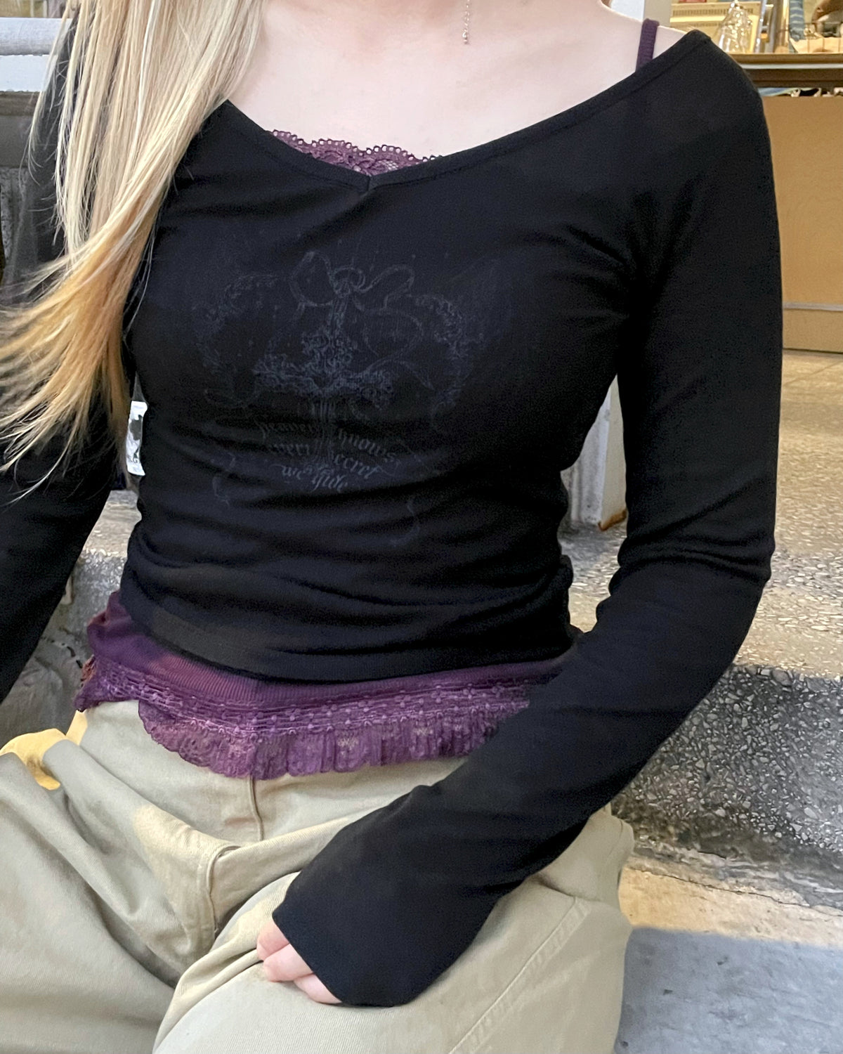 Angel Wing Long sleeve T-shirt