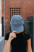 Keylow Rhinestone Denim Hat