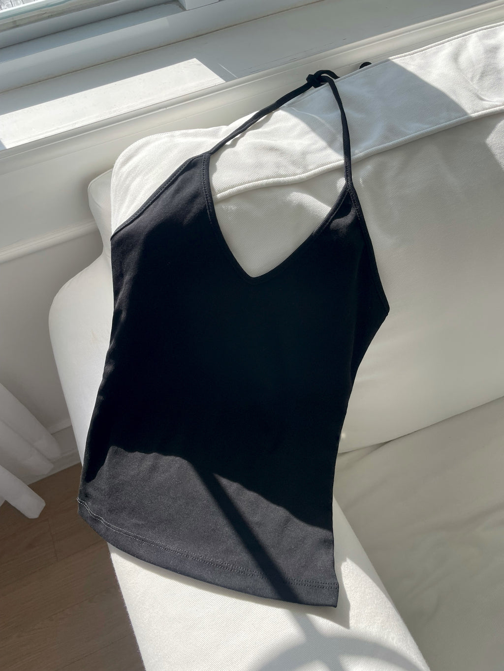 Meet the halter tie top
