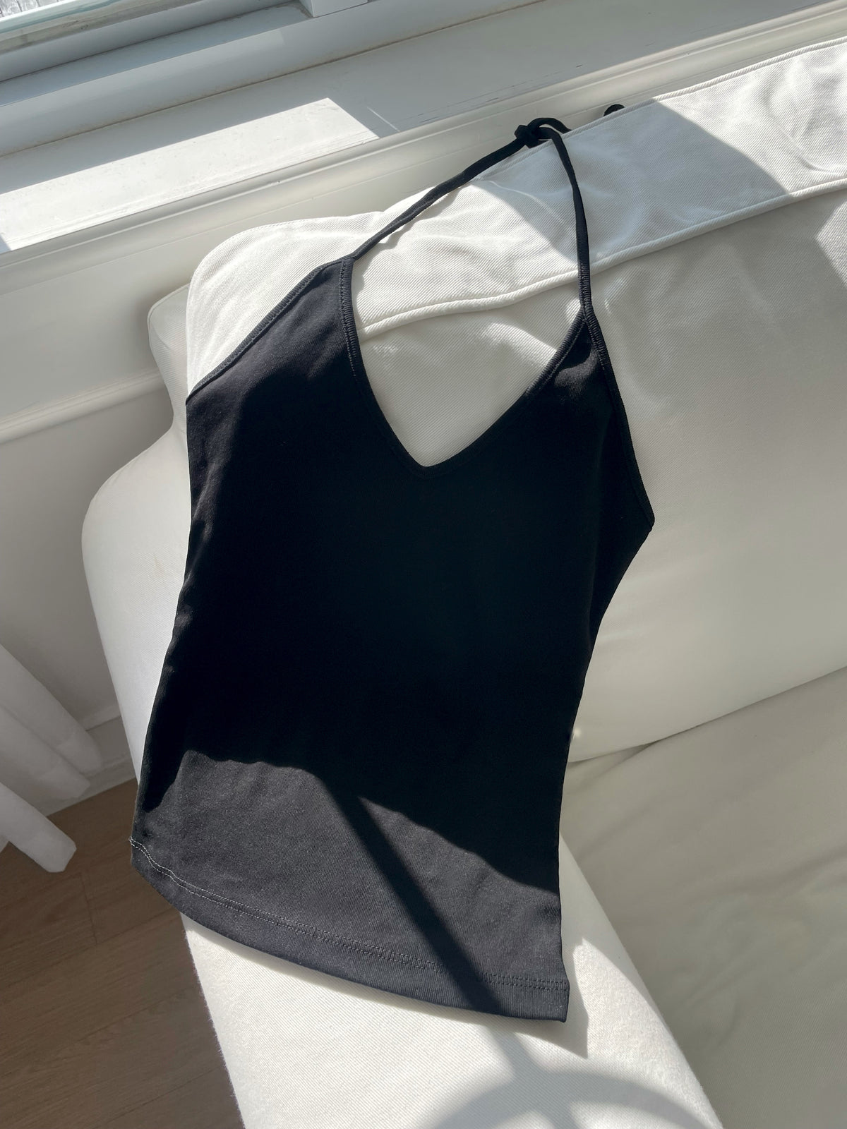 Meet the halter tie top