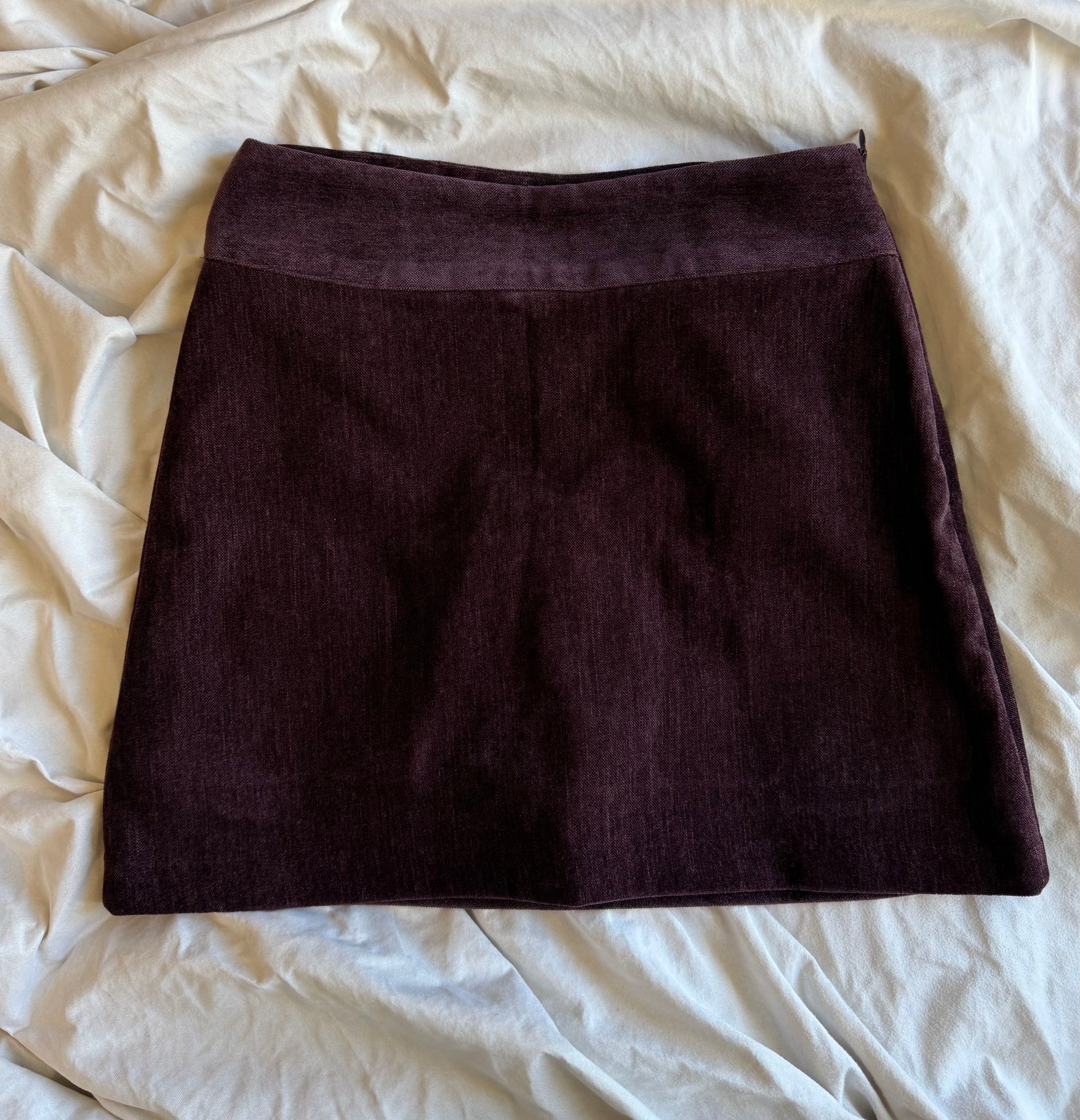 Plum Purple Mini Skort