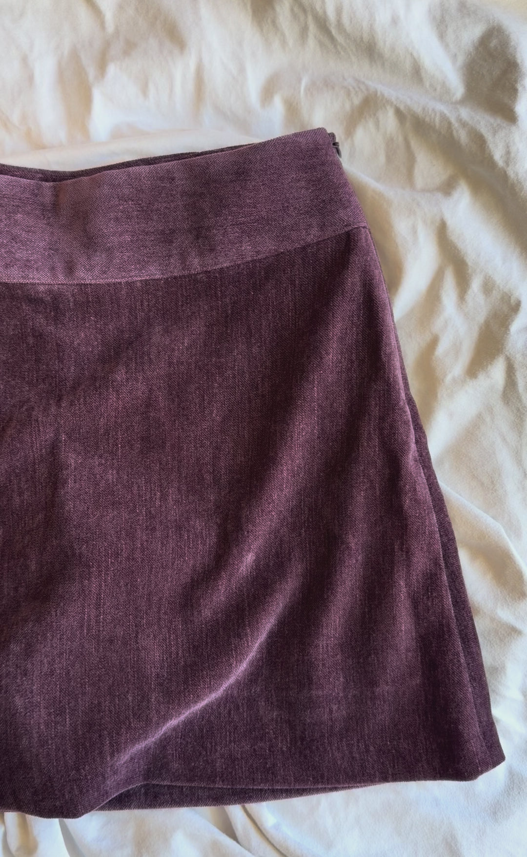 Plum Purple Mini Skort